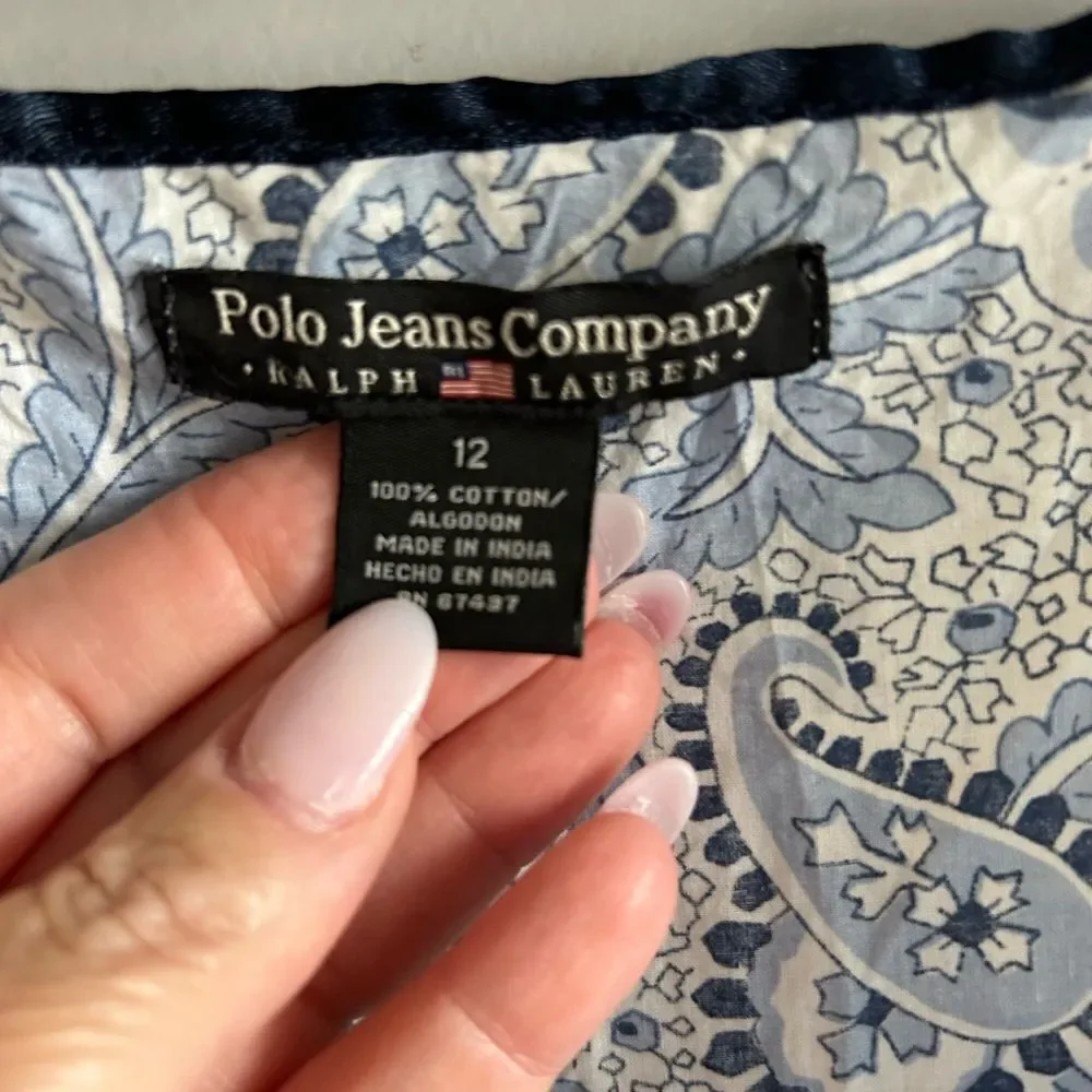 Polo Jeans Co. Paisley Dress